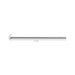 Inlight Γραμμικό φωτιστικό LED 30W 3CCT για Ultra Thin ράγα σε μαύρη απόχρωση D:91,5X2,6X2,4cm (TMU0070-Black)