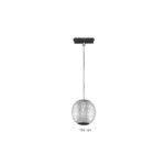 Inlight Κρεμαστό Φωτιστικό LED 5W 3CCT για Ultra-Thin μαγνητική ράγα σε λευκή απόχρωση D:10,2cm (TMU0230-White)