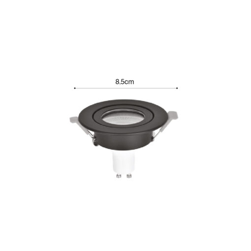 Inlight Downlight σποτ GU10 σε λευκή απόχρωση (X00350W)