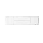 ΦΩΤΙΣΤΙΚΟ ΕΞΩΤΕΡΙΚΟ BACKLIT UGR19 40W 220-240V 6500Κ 120X30 ΛΕΥΚΟ PLUS EUROLAMP – 145-56413