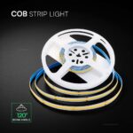 LED Ταινία COB 10W V-TAC Dimmable 24V 1000lm/m 10mm Ψυχρό Λευκό 5 Μέτρα 212669VT