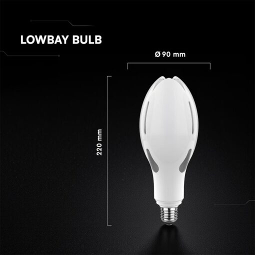 LED Λάμπα E27 36W V-TAC Cree Chip 300° 4000lm Φυσικό Λευκό 4000K 6yrs Wty – 21284-6