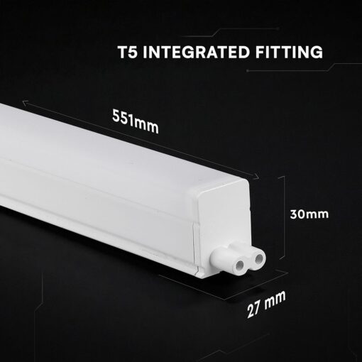 7W LED Batten Fitting T5 CREE CHIP 6500K V-TAC – 216946