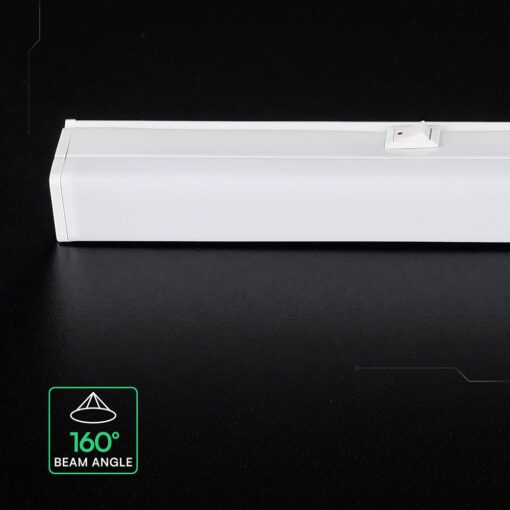 LED Φωτιστικό Πάγκου/Κουζίνας με Διακόπτη T5 120cm 16W V-TAC Cree Chip 1600lm Ψυχρό Λευκό 6500K 6yrs Wty- 216976