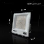LED Προβολέας 100W Αδιάβροχος IP65 V-TAC Cree Chip Μαύρος 8150lm CCT 6yrs Wty – 240716