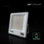 LED Προβολέας 100W Αδιάβροχος IP65 V-TAC Cree Chip Μαύρος 8150lm CCT 6yrs Wty – 240716