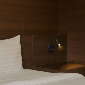 LED Φωτιστικό Ανάγνωσης Κρεβατιού Μαύρο V-TAC Cree Chip με Type-C Θύρα Φόρτισης 3000K V-TAC – 241506