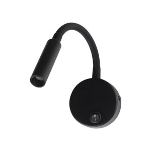 3W LED Bedside Light CREE CHIP Black Body IP20 3000K  V-TAC – 241506