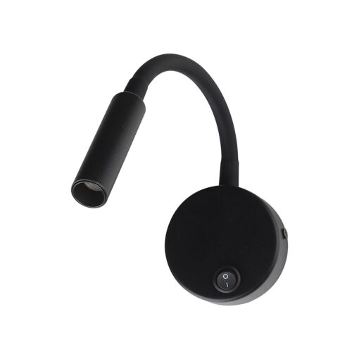 3W LED Bedside Light CREE CHIP Black Body IP20 3000K  V-TAC – 241506