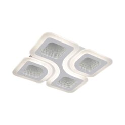 70W LED Decorative Ceiling Lamp 3in1 Dimmable With IR Remote Control White Body V-TAC – 24174