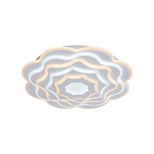 100W LED Decorative Ceiling Lamp 3in1 Dimmable With IR Remote Control White Body V-TAC – 24175