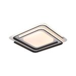 60W LED Decorative Ceiling Lamp 3in1 Dimmable With IR Remote Control White Body+Black Body V-TAC – 24178