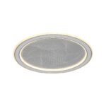 60W LED Decorative Ceiling Lamp 3in1 Dimmable With IR Remote Control Grey Body V-TAC – 24184