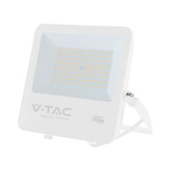 100W LED Floodlight CREE CHIP White Body Grey Glass 6500K 135LM/W V-TAC – 242116
