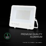 200W LED Floodlight CREE CHIP White Body Grey Glass 6500K 135LM/W V-TAC – 242136