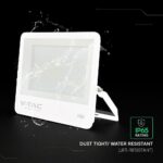 300W LED Floodlight CREE CHIP White Body Grey Glass 6500K 135LM/W V-TAC – 242156