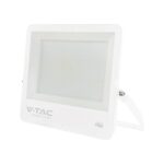 300W LED Floodlight CREE CHIP White Body Grey Glass 6500K 135LM/W V-TAC – 242156
