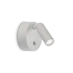 BEAN AP ROUND RECHARGEABLE BIANCO IDEAL LUX – 350233