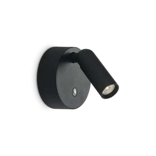 BEAN AP ROUND RECHARGEABLE NERO IDEAL LUX – 350240