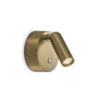 BEAN AP ROUND RECHARGEABLE OTTONE IDEAL LUX – 350264