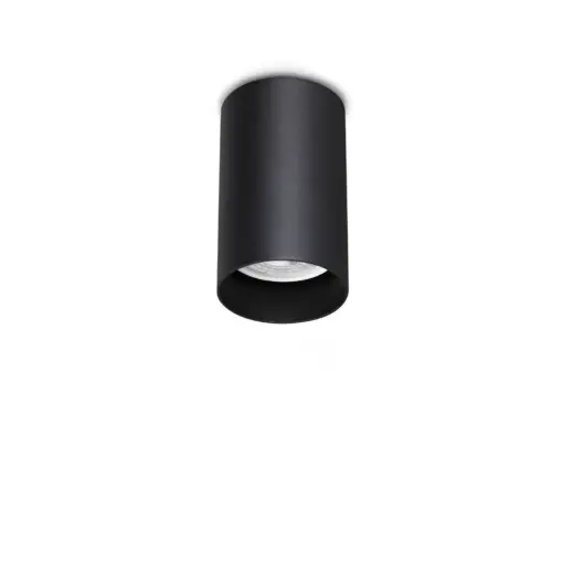 LOOK PL1 ROUND D60 H100 NERO IDEAL LUX – 353821