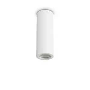 LOOK PL1 ROUND D70 H200 GESSO IDEAL LUX – 355740