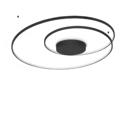 OZ PL D100 ON-OFF NERO 3000K IDEAL LUX – 364995
