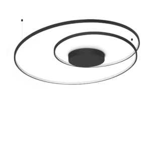 OZ PL D100 ON-OFF NERO 3000K IDEAL LUX – 364995