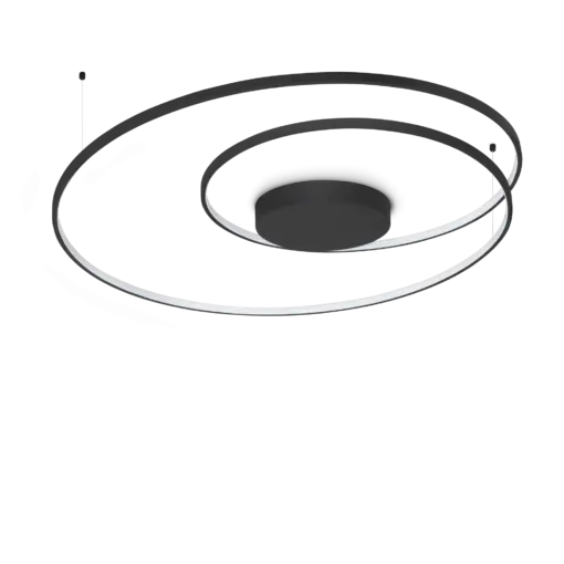 OZ PL D100 ON-OFF NERO 3000K IDEAL LUX – 364995
