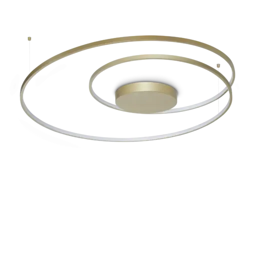 OZ PL D100 ON-OFF OTTONE 3000K IDEAL LUX – 365022