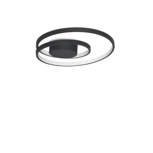 OZ PL D040 ON-OFF NERO 3000K IDEAL LUX – 365039