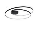 OZ PL D080 ON-OFF NERO 3000K IDEAL LUX – 365053