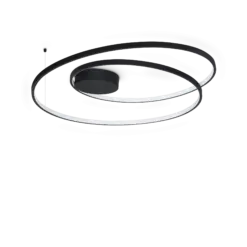OZ PL D080 ON-OFF NERO 3000K IDEAL LUX – 365053
