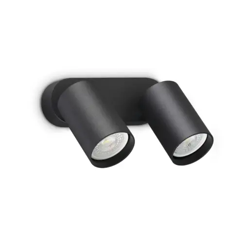 DYNAMITE AP2 ROUND NERO IDEAL LUX – 367385