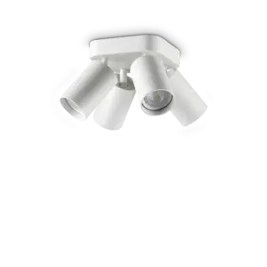 DYNAMITE PL4 ROUND BIANCO IDEAL LUX – 367439