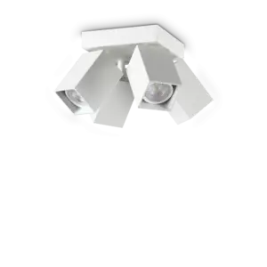 DYNAMITE PL4 SQUARE BIANCO IDEAL LUX – 367446