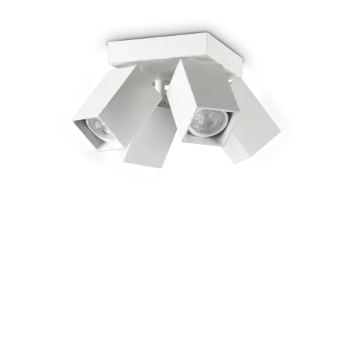DYNAMITE PL4 SQUARE BIANCO IDEAL LUX – 367446