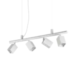 DYNAMITE SP4 SQUARE BIANCO IDEAL LUX – 367453