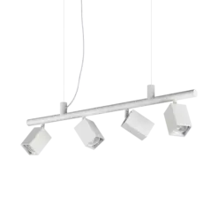 DYNAMITE SP4 SQUARE BIANCO IDEAL LUX – 367453