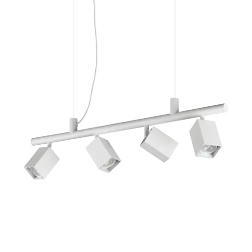 DYNAMITE SP4 SQUARE BIANCO IDEAL LUX – 367453