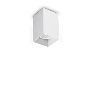 LOOK PL1 SQUARE D60 H100 BIANCO IDEAL LUX – 367552