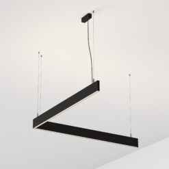 STEEL SP2 D20 BI-EMISSION ACCENT 4000K NERO IDEAL LUX – 368849