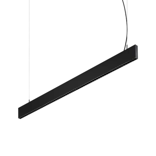 Ideal Lux Steel SP1 D20 Mono‑Emission Accent 30W 4000K Black– LED Γραμμικό Φωτιστικό Οροφής