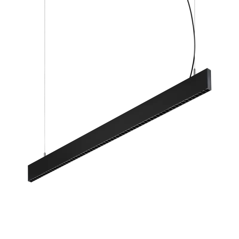 Ideal Lux Steel SP1 D20 Mono‑Emission Accent 30W 4000K Black– LED Γραμμικό Φωτιστικό Οροφής