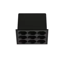 LIKA FI SLIM SQUARE 10W 3000K NERO  IDEAL LUX – 369518