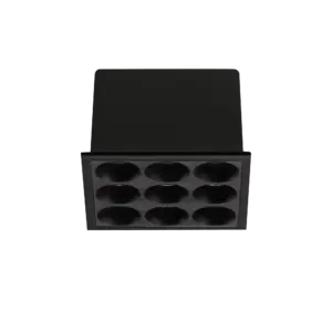 LIKA FI SLIM SQUARE 10W 3000K NERO  IDEAL LUX – 369518