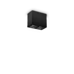 LIKA PL 06W 3000K NERO IDEAL LUX – 369877