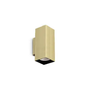 LOOK AP2 SQUARE D60 H150 OTTONE IDEAL LUX – 370293