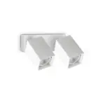 DYNAMITE AP2 SQUARE BIANCO IDEAL LUX – 371221