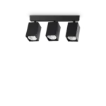 DYNAMITE PL3 LINEAR SQUARE NERO IDEAL LUX – 371276